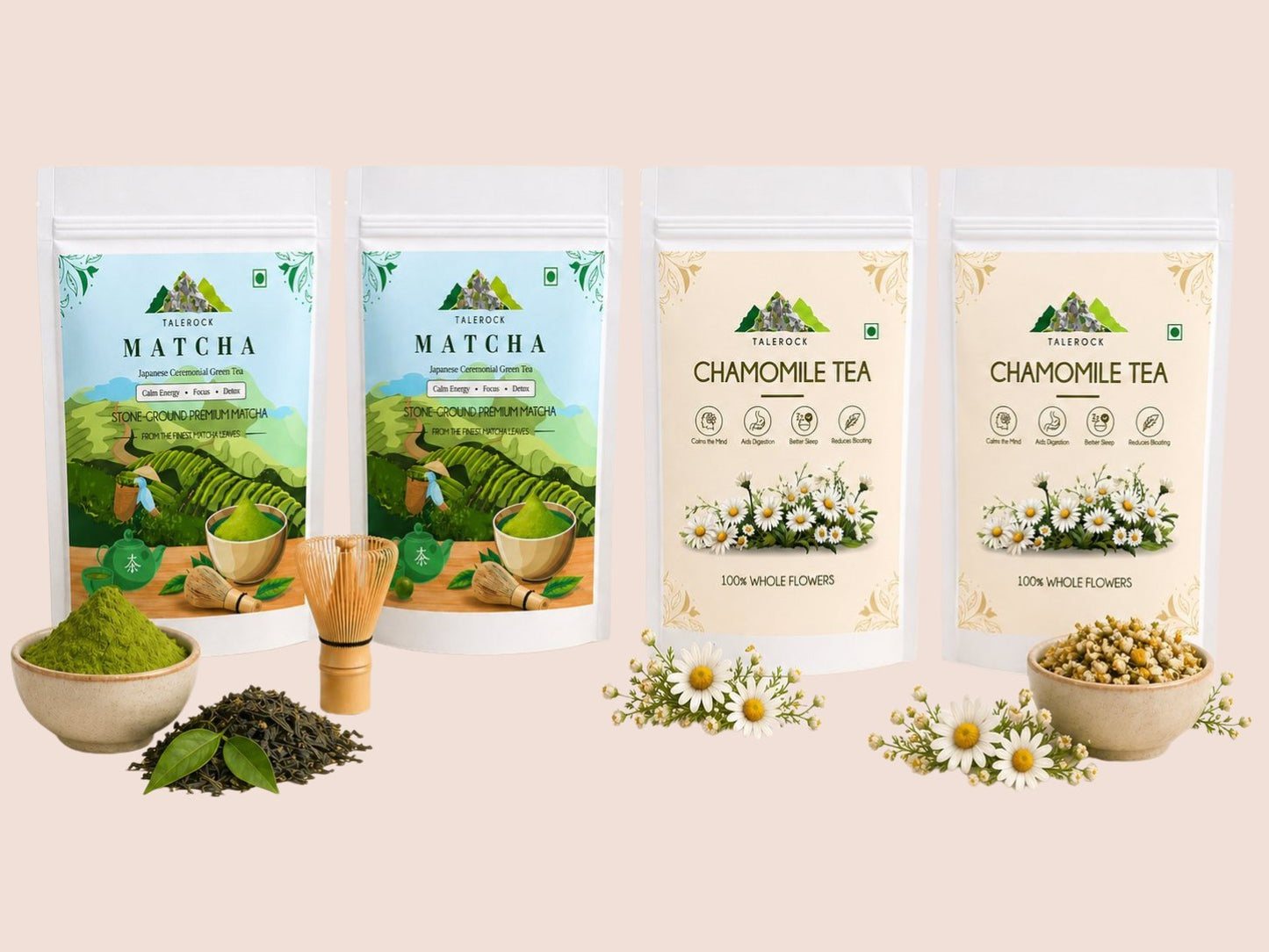 Matcha and Chamomile (50g)