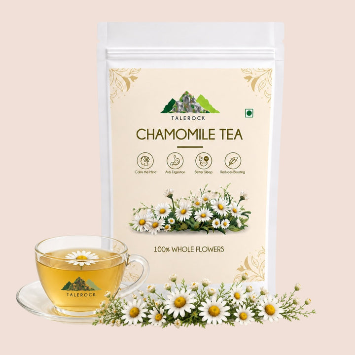 Pure Chamomile Tea| Naturally Caffeine Free Herbal Tea | Talerock